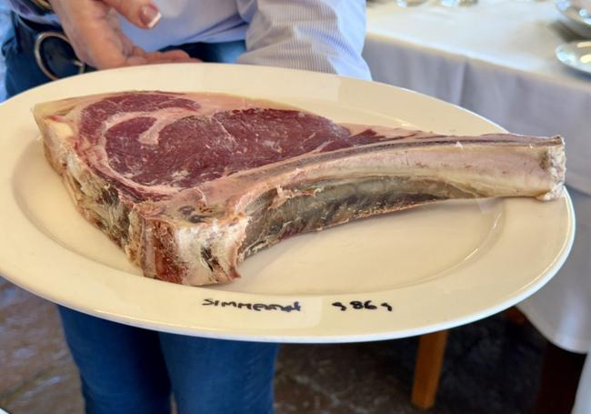 Chuletón madurado de El Caserón del Cortijo