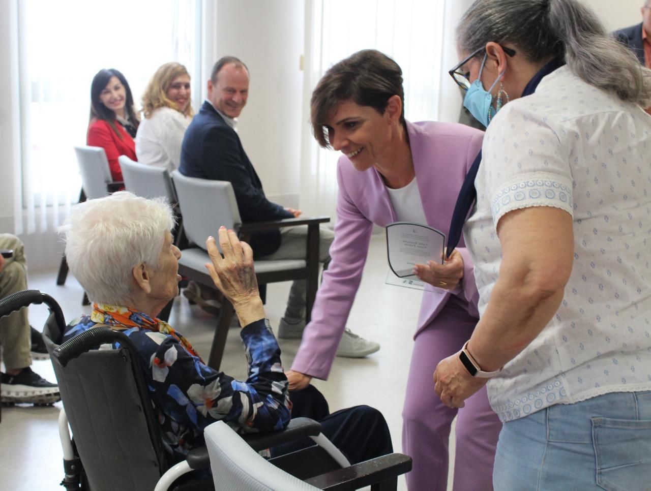 Celebración del 15º aniversario del centro sociosanitario.