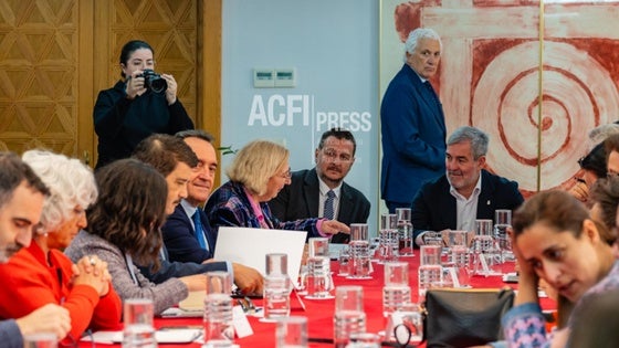 Fernando Clavijo mantuvo un encuentro en la capital grancanaria con integrantes de la Comisión de Migraciones de la Asamblea Parlamentaria de la OSCE.