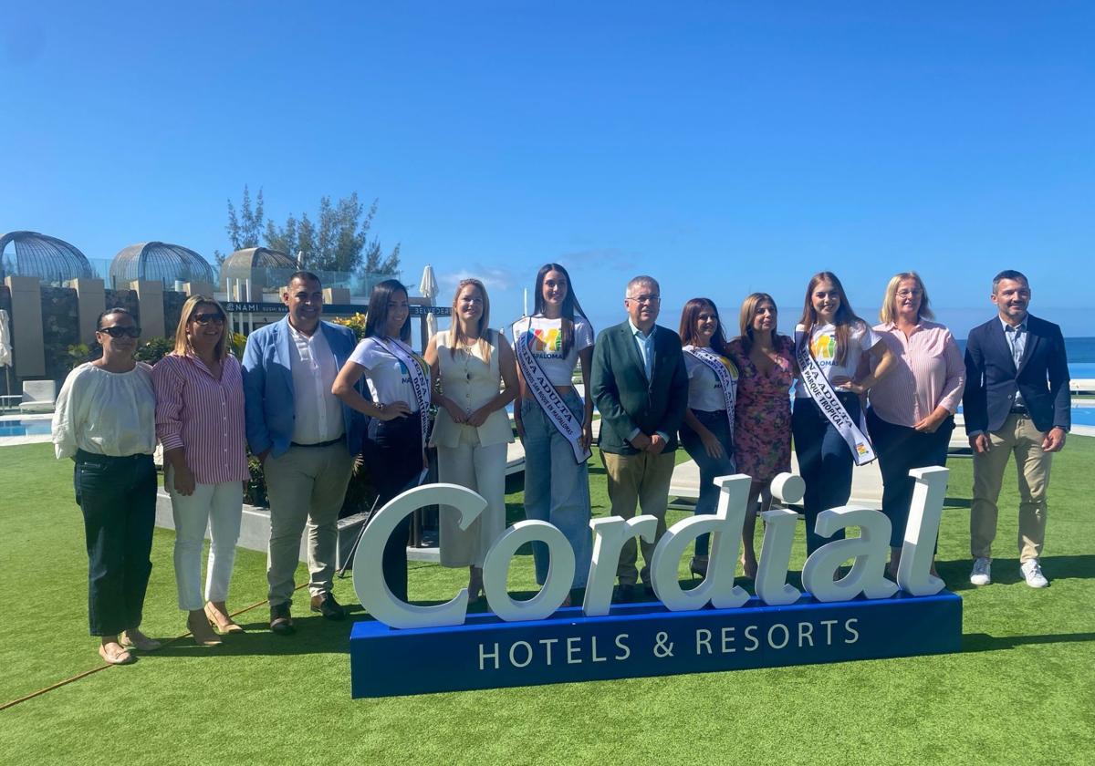 Presentación de la gala de la reina, que tuvo lugar en el Perchel Beach Club.