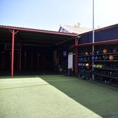 Imagen de las instalaciones deportivas donde se llevó a cabo el operativo policial el pasado mes de febrero.