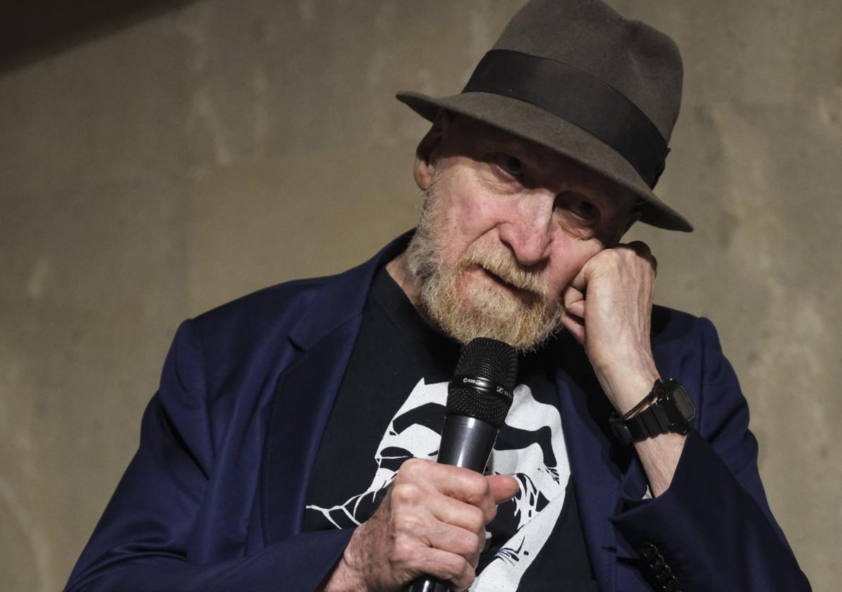 El dibujante y guionista de cómics Frank Miller, en Tenerife.