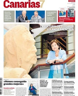 Vea la portada de CANARIAS7 de este domingo 23 de marzo