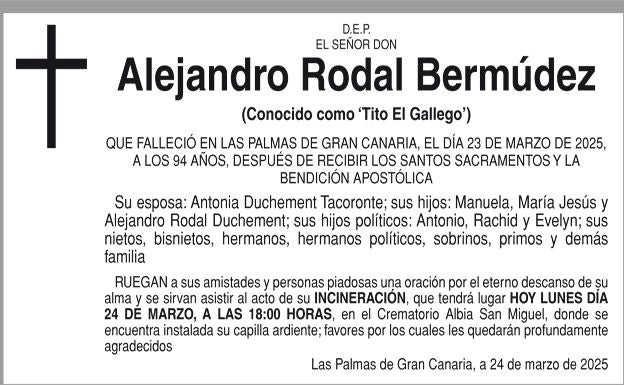 Alejandro Rodal Bermúdez