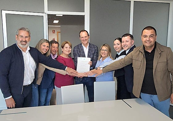 La conformación de la nueva plataforma política, en imágenes