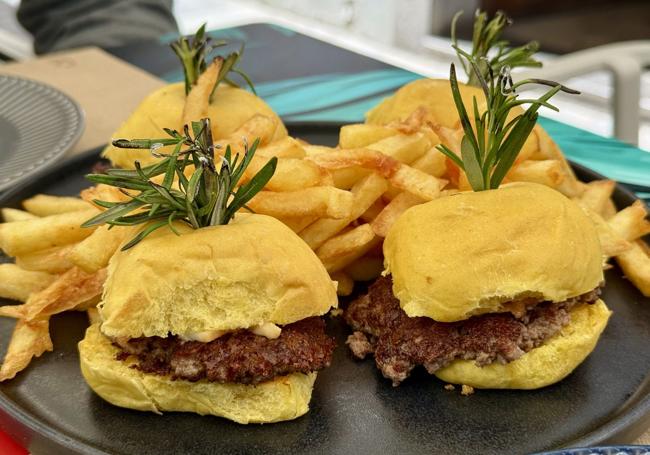 Mini smash burgers de Indio Comido