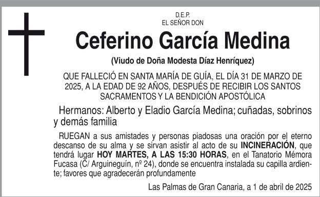 Ceferino García Medina