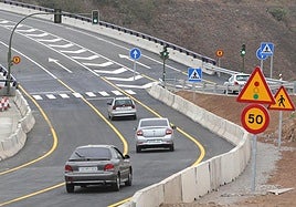 Imagen de archivo de la circunvalación de Arucas.