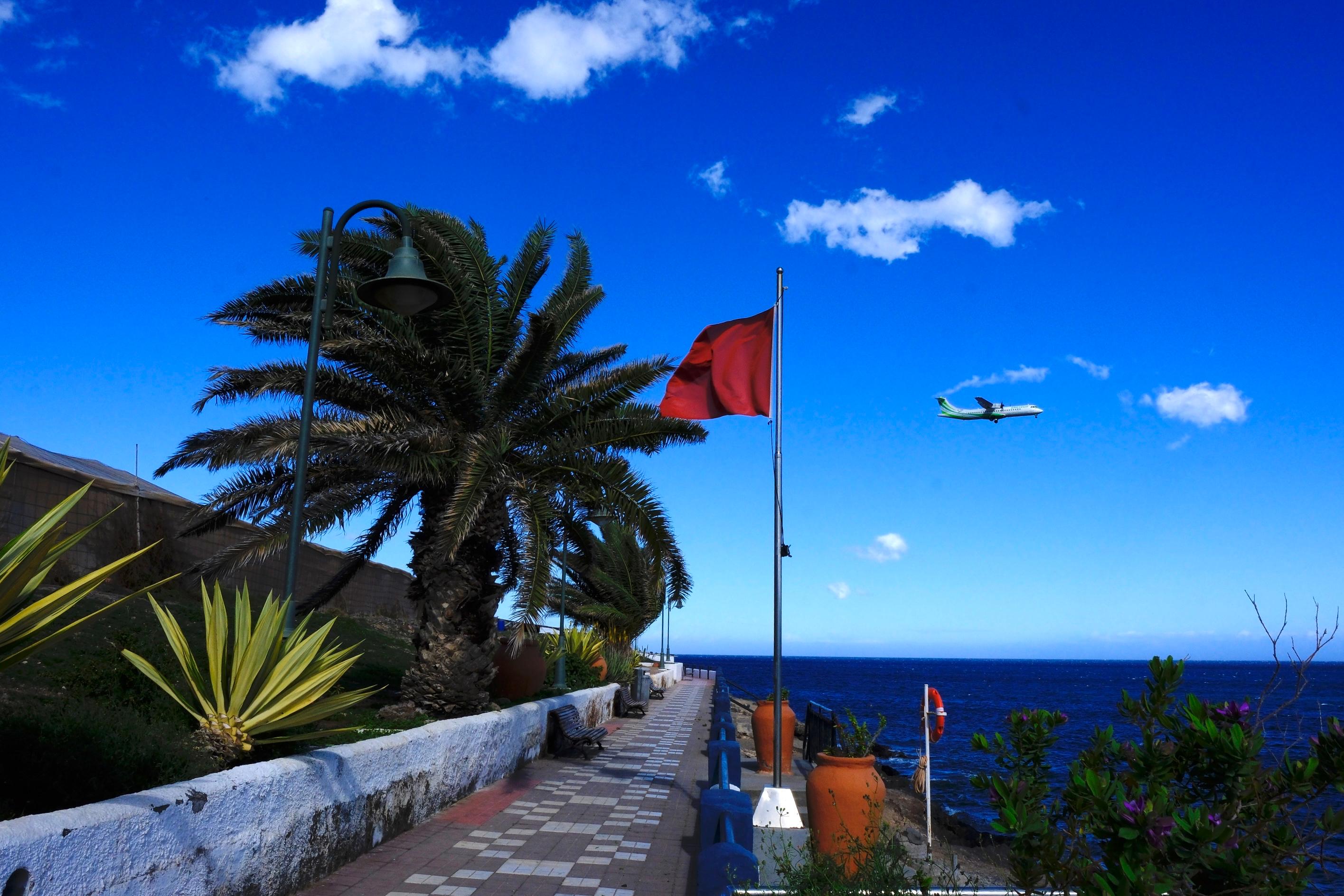 Las rachas de viento causan estragos en el norte de Gran Canaria