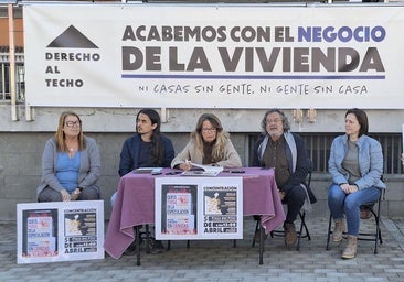 Más de 30 colectivos reclaman al Gobierno que la vivienda sea «un derecho y no un privilegio»