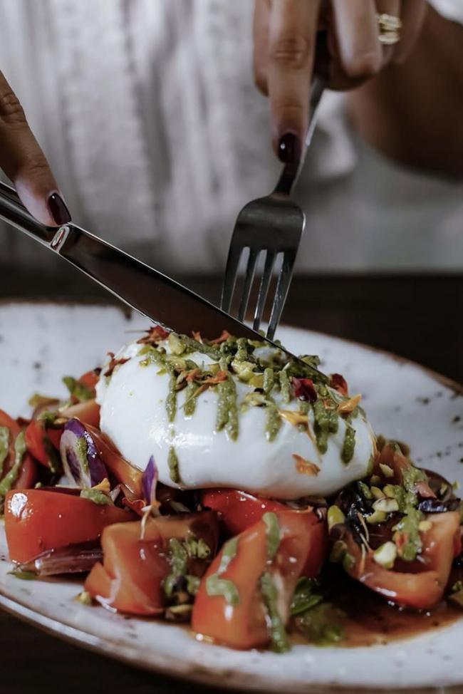 Ensalada de burrata