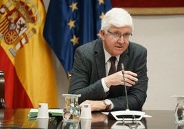 El presidente de la Audiencia de Cuentas de Canarias, Pedro Pacheco.