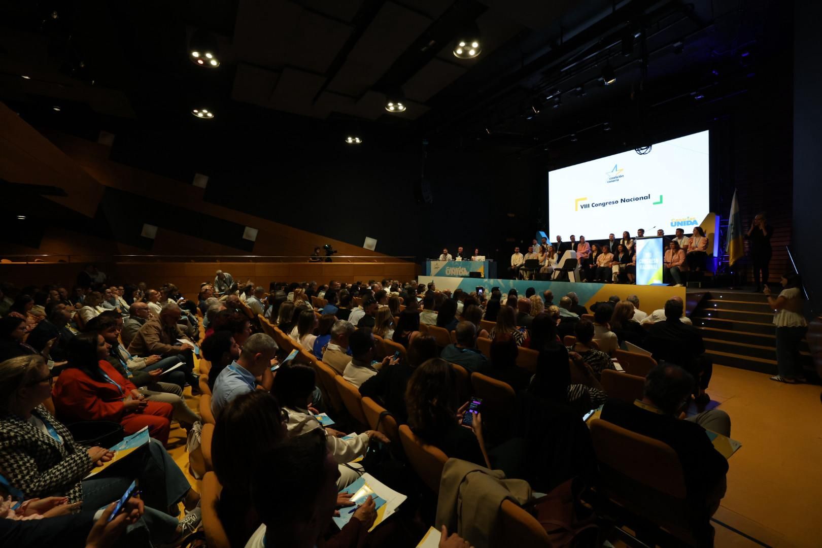 El VIII Congreso Nacional de Coalición Canaria, en imágenes