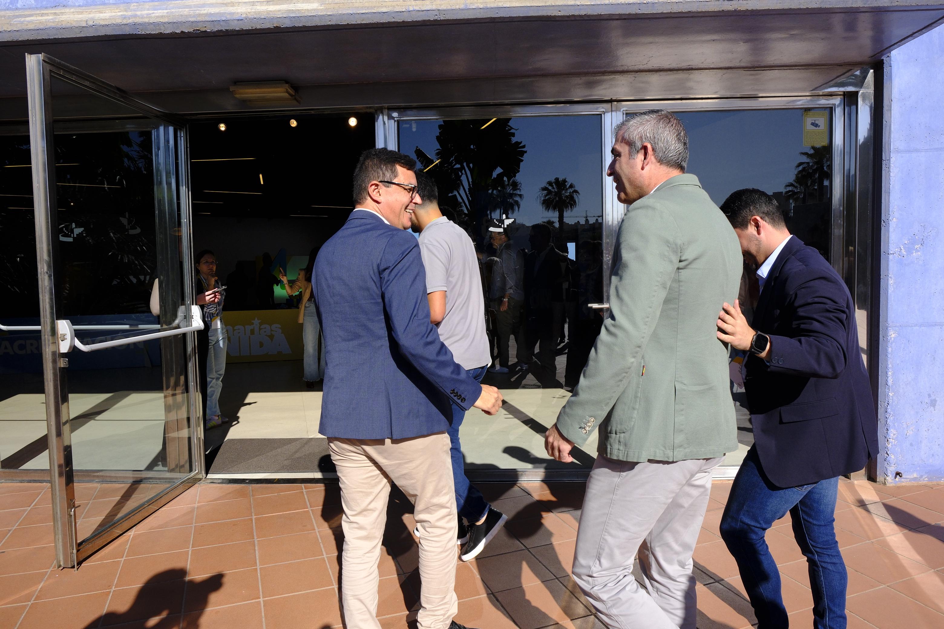 Imágenes de la clausura del VIII Congreso de Coalición Canaria