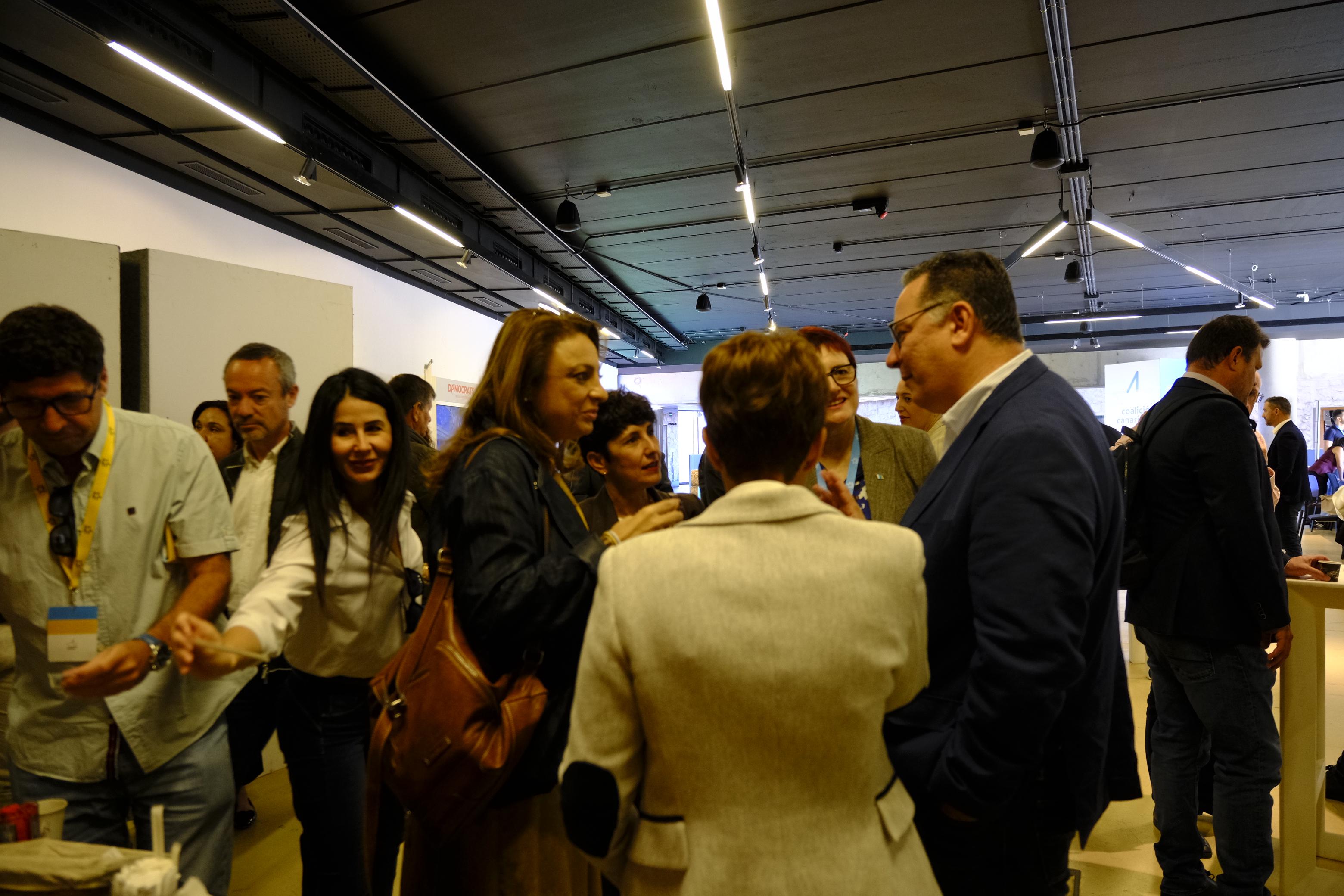 Imágenes de la clausura del VIII Congreso de Coalición Canaria