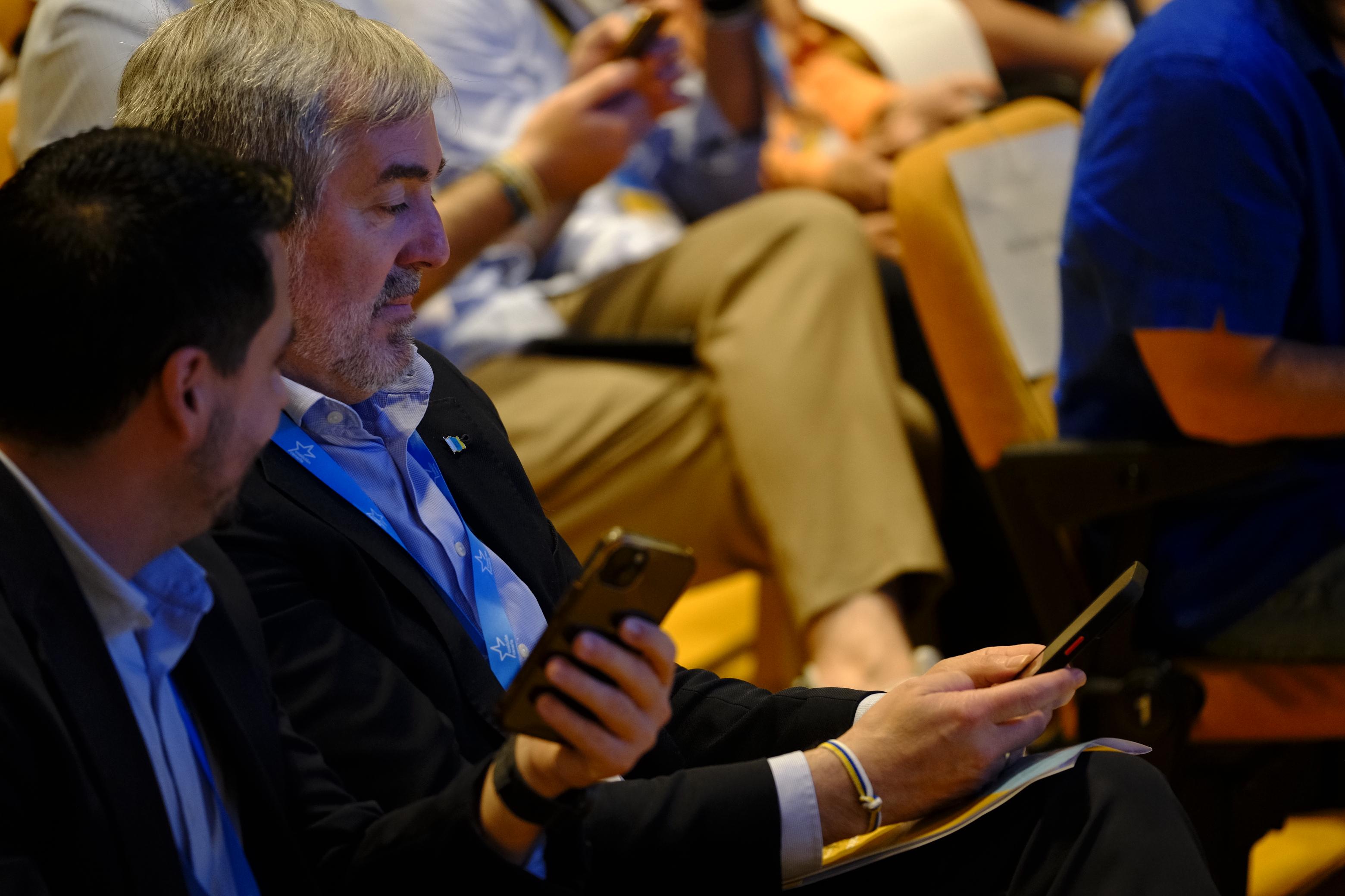 Imágenes de la clausura del VIII Congreso de Coalición Canaria