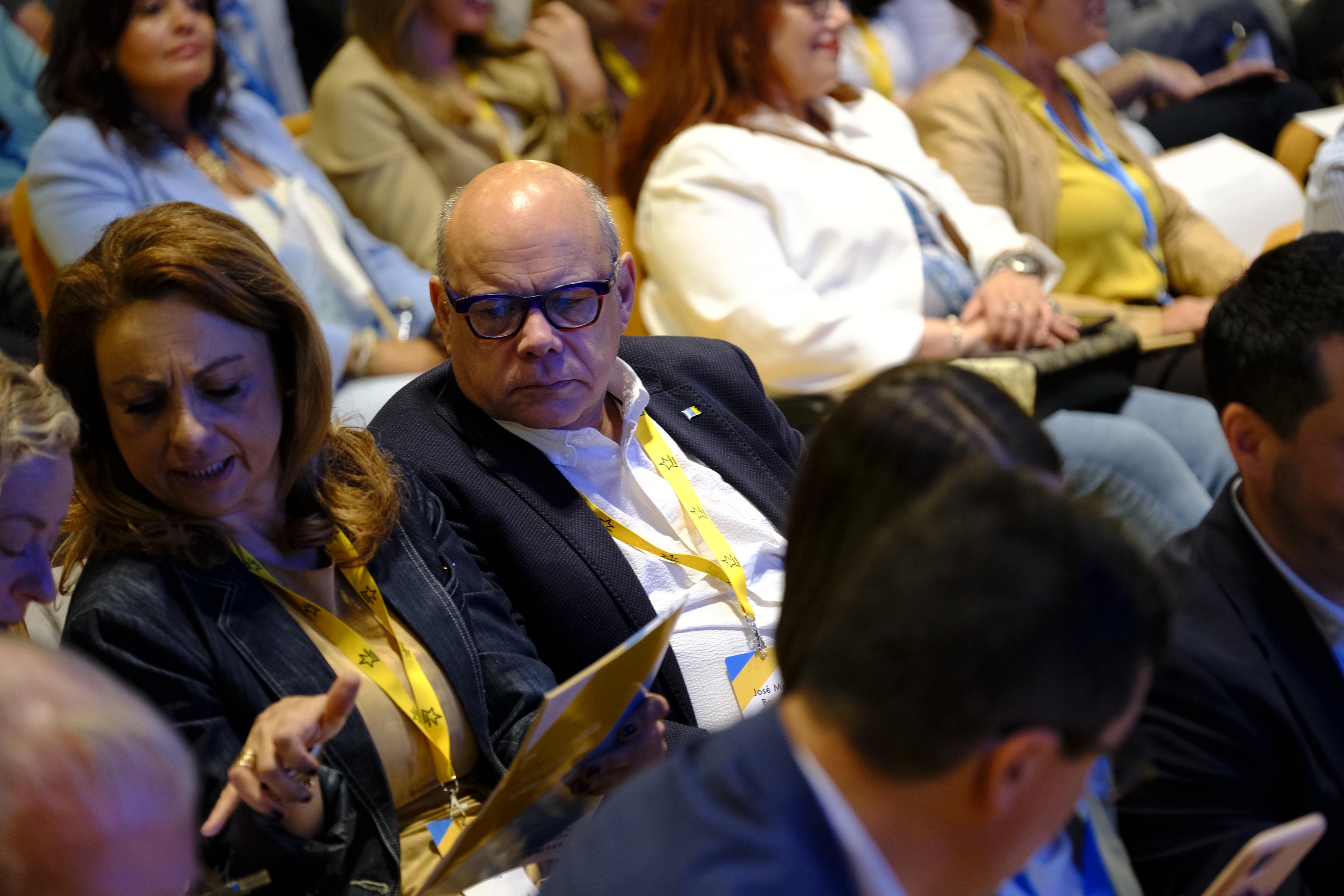 Imágenes de la clausura del VIII Congreso de Coalición Canaria