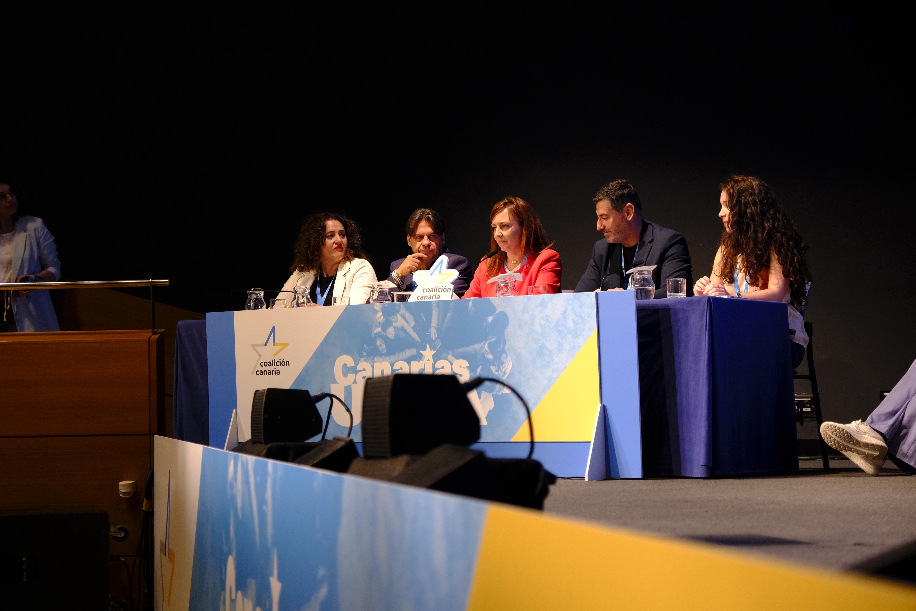 Imágenes de la clausura del VIII Congreso de Coalición Canaria