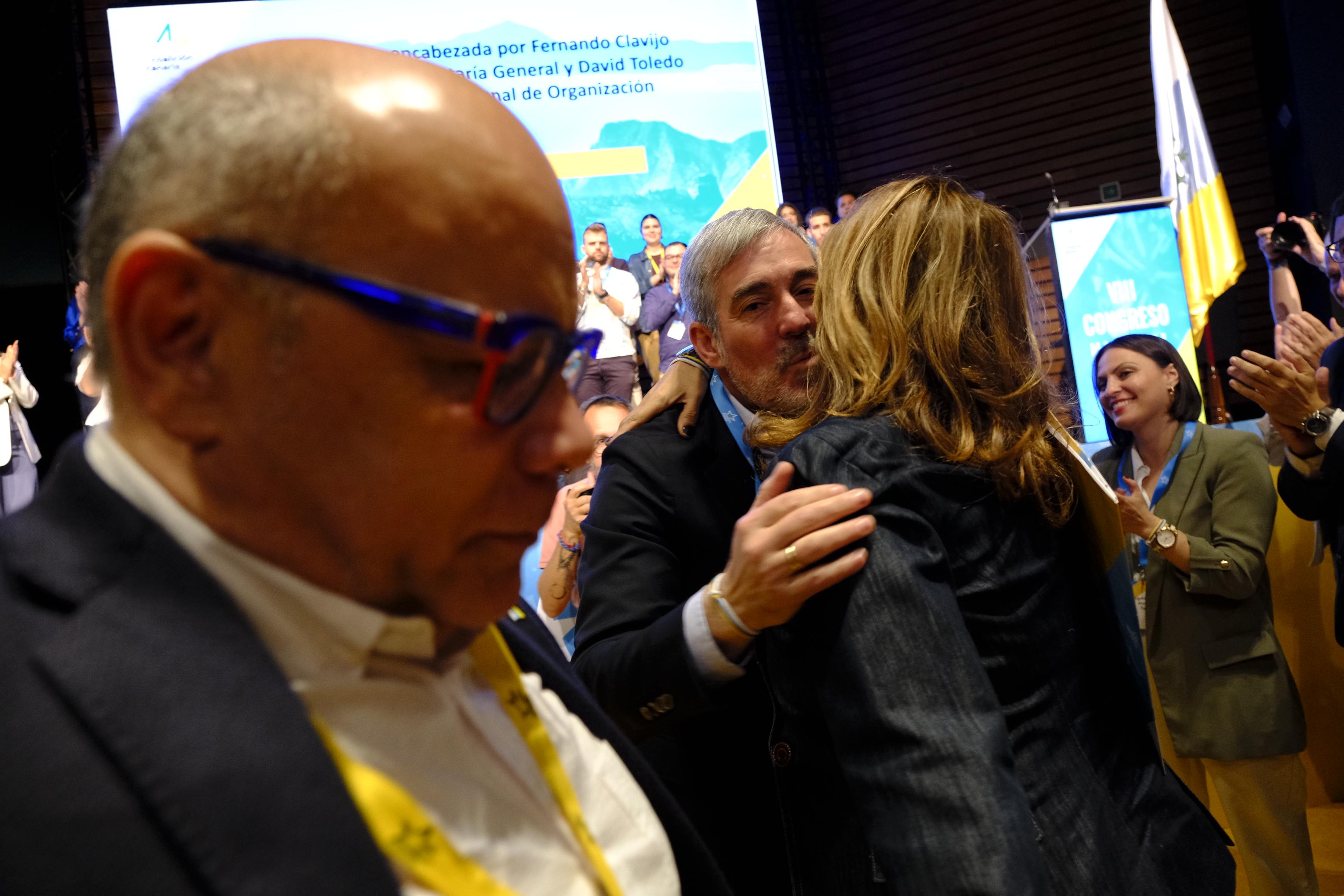 Imágenes de la clausura del VIII Congreso de Coalición Canaria