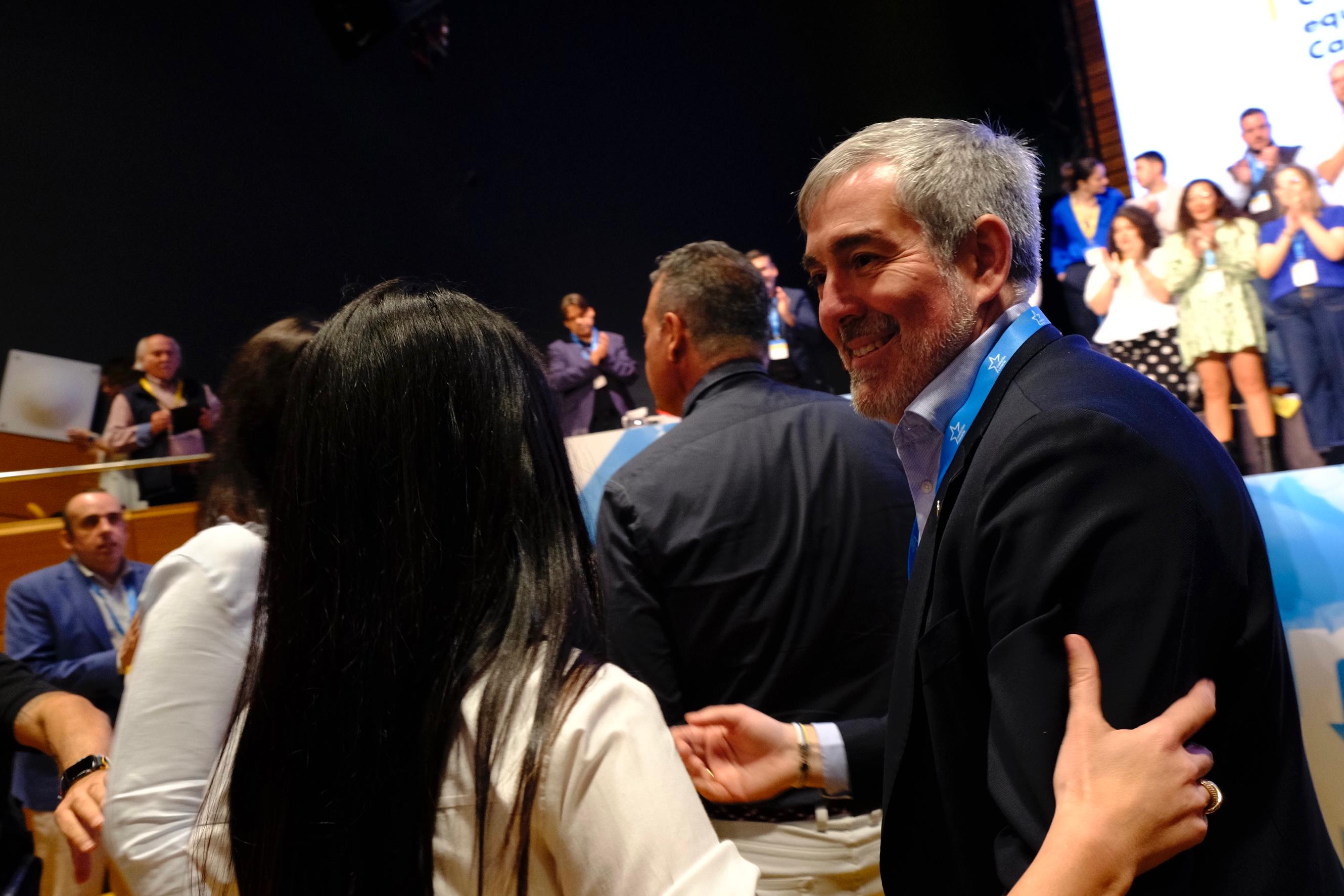 Imágenes de la clausura del VIII Congreso de Coalición Canaria