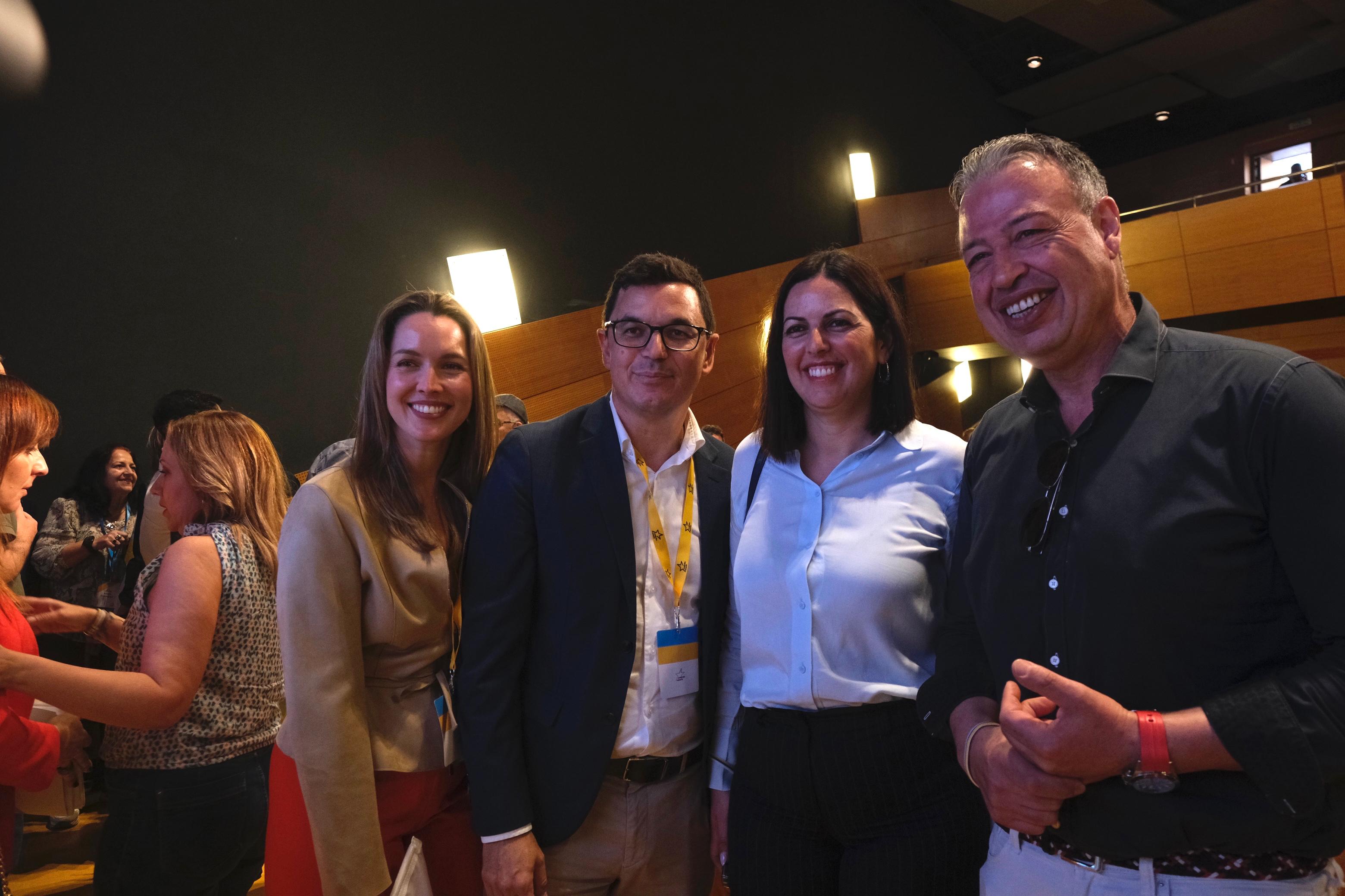 Imágenes de la clausura del VIII Congreso de Coalición Canaria
