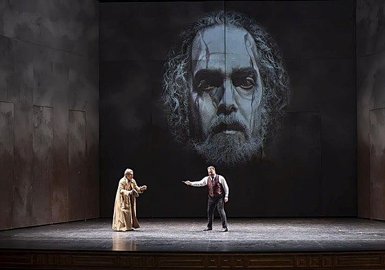 Una imagen del ensayo general.