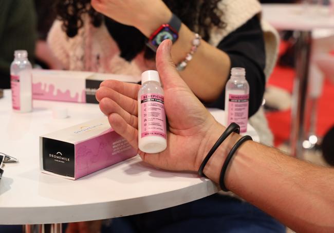 La bebida energética también elaborada con leche de camella.