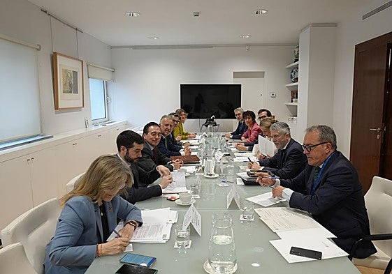 Imagen de la Comisión Interministerial de Inmigración celebrada el pasado 1 de abril.