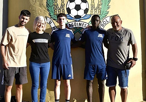 Mousaa ha encontrado a una nueva familia en Agüimes.