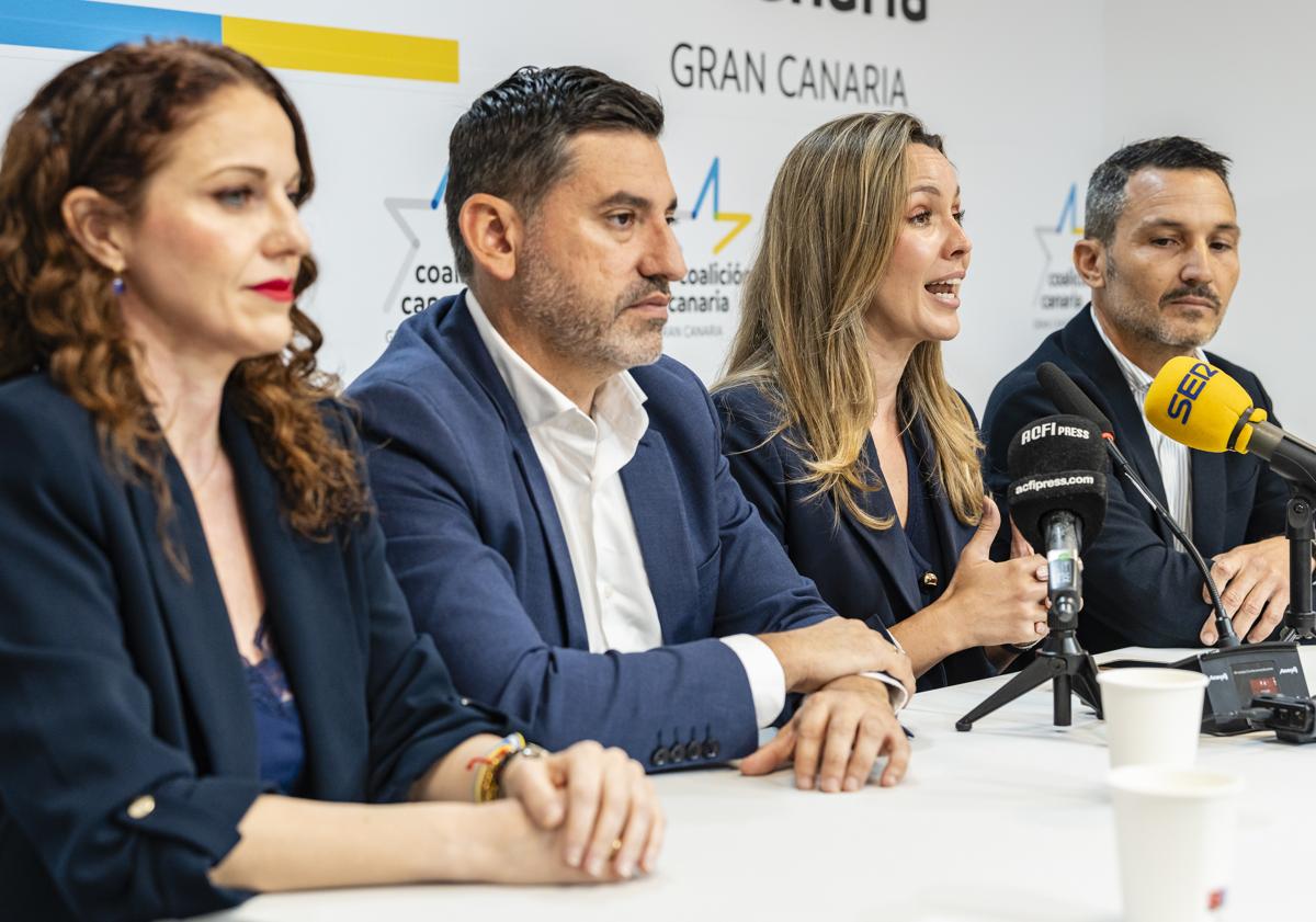 Imagen principal - Coalición Canaria (CC) Gran Canaria celebra congreso con «las puertas abiertas»