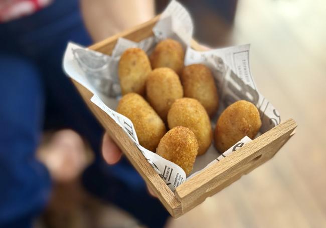Extraodrinarias croquetas de jamón