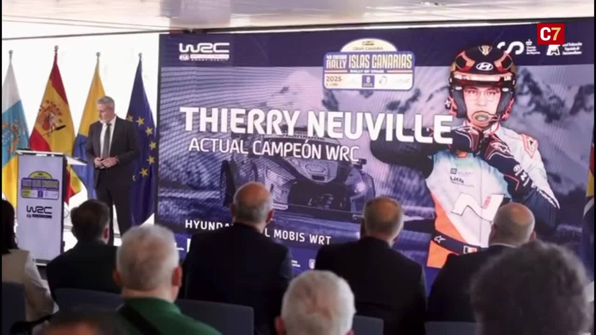 Presentación por todo lo alto del Rally Islas Canarias mundialista
