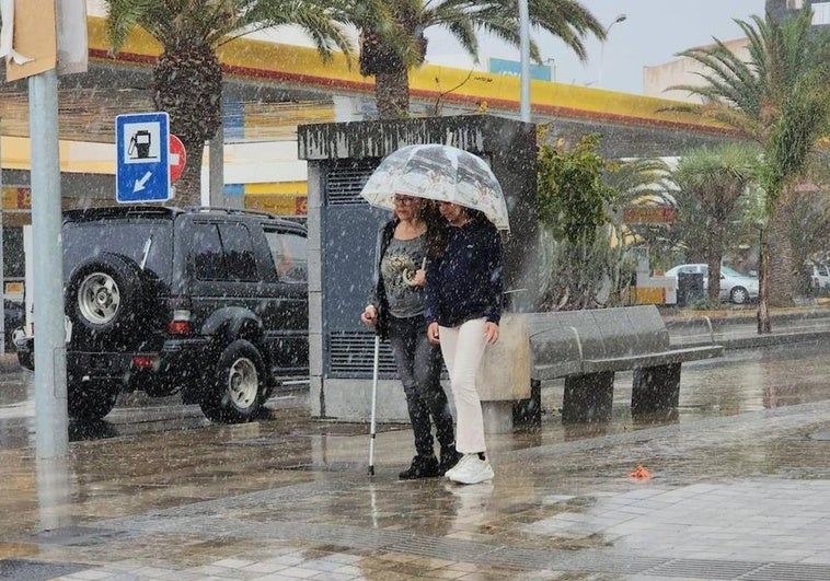 Las lluvias nocturnas dejaron más de 50 litros por metro cuadrado este jueves en Gran Canaria y Tenerife.
