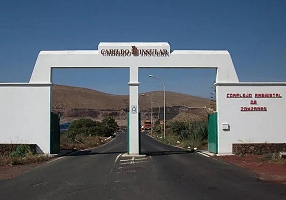 Complejo en Zonzamas para tratamiento de residuos.