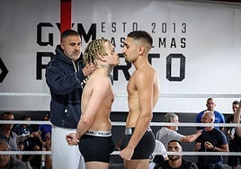 Pesaje de las Finales del Provincial de Boxeo