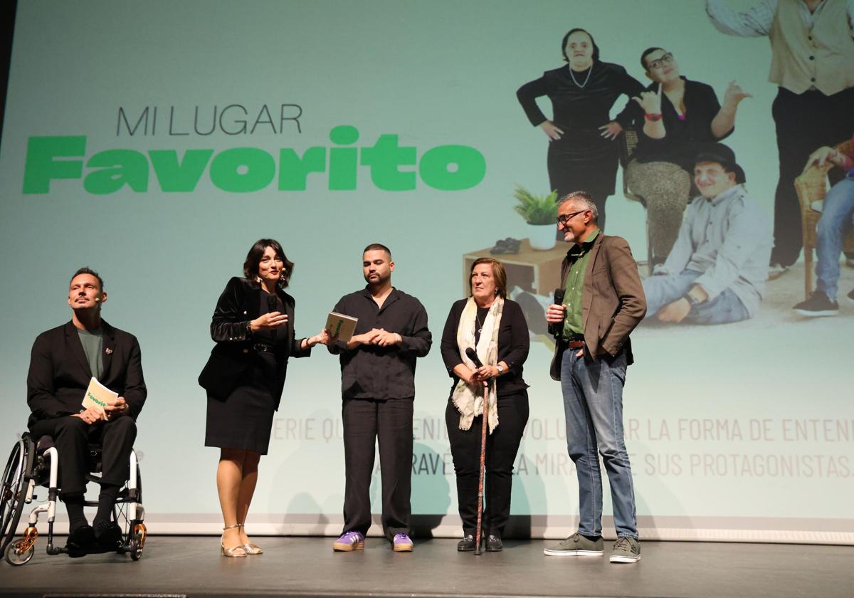 Momento de la presentación.