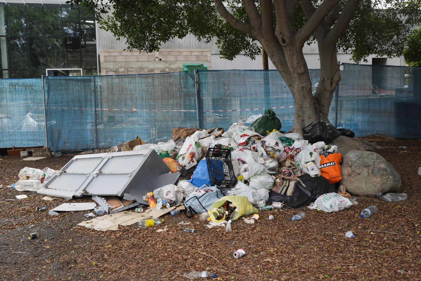 Así es vivir sin techo en Maspalomas