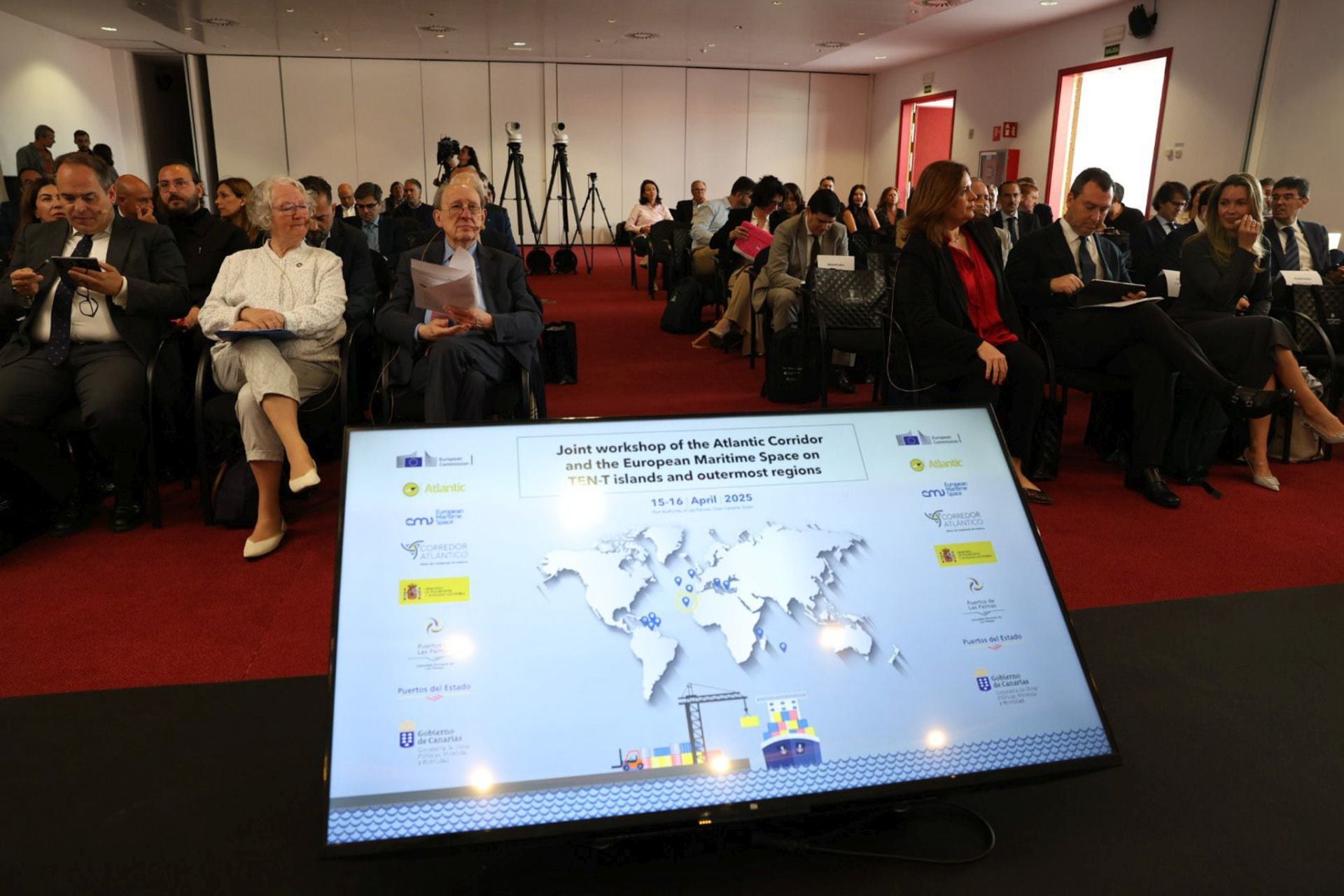 Las jornadas de los principales desafíos de los puertos, en imágenes