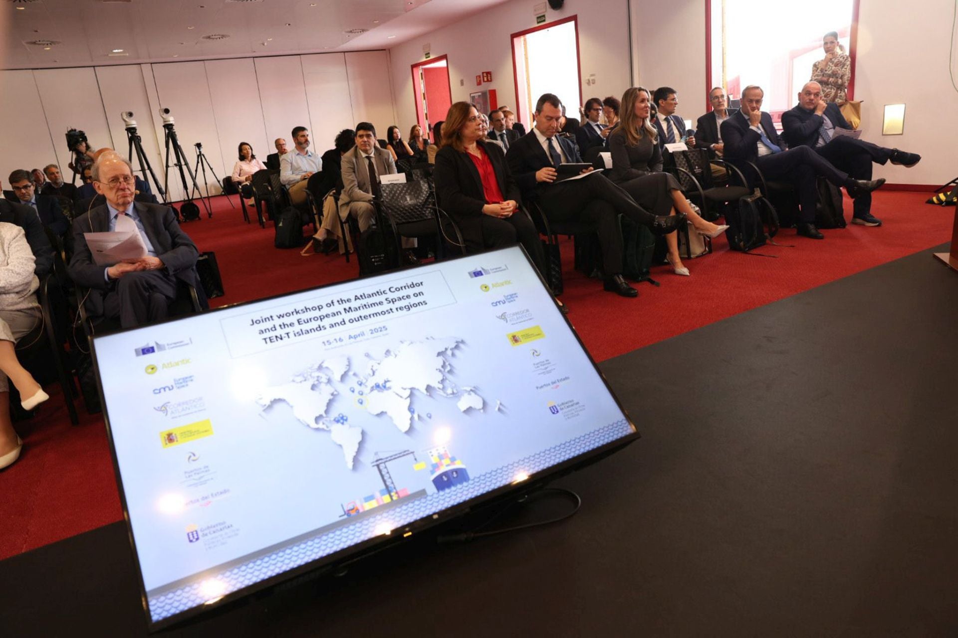 Las jornadas de los principales desafíos de los puertos, en imágenes
