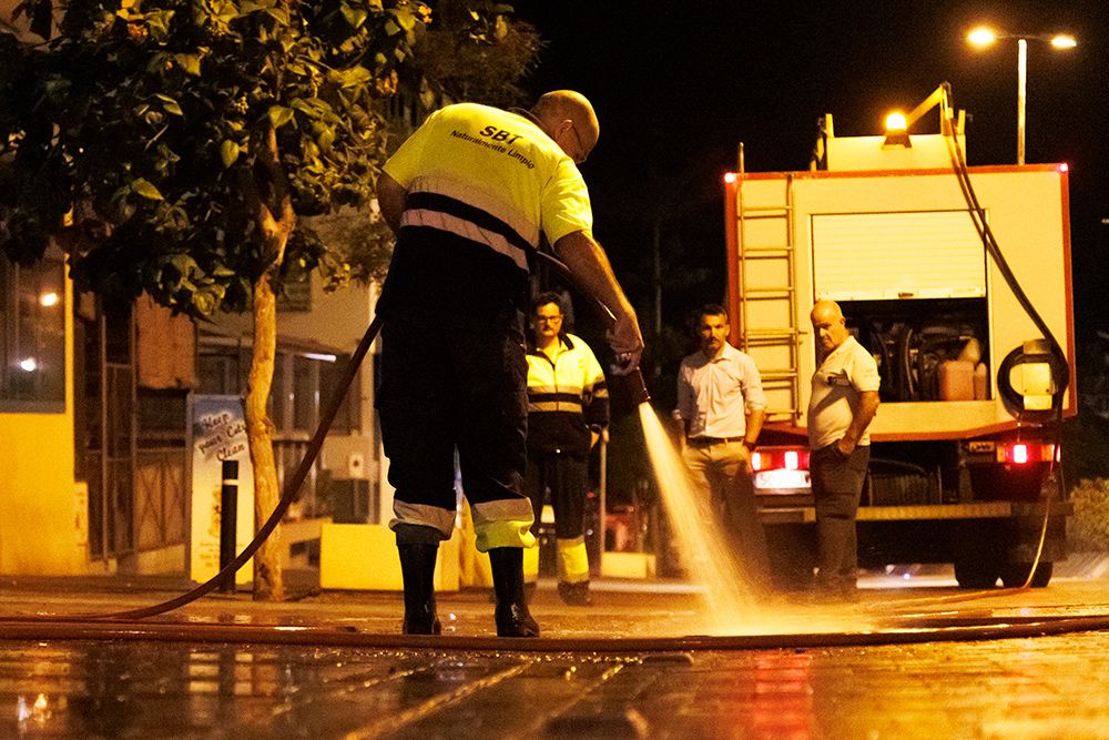 'Agüita y Jabón' limpia más de 11 kilómetros de calles de San Bartolomé de Tirajana en el último año