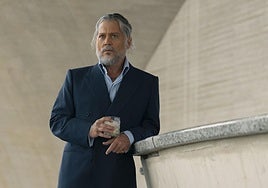 Johnny Depp, en Tenerife, en pleno rodaje.