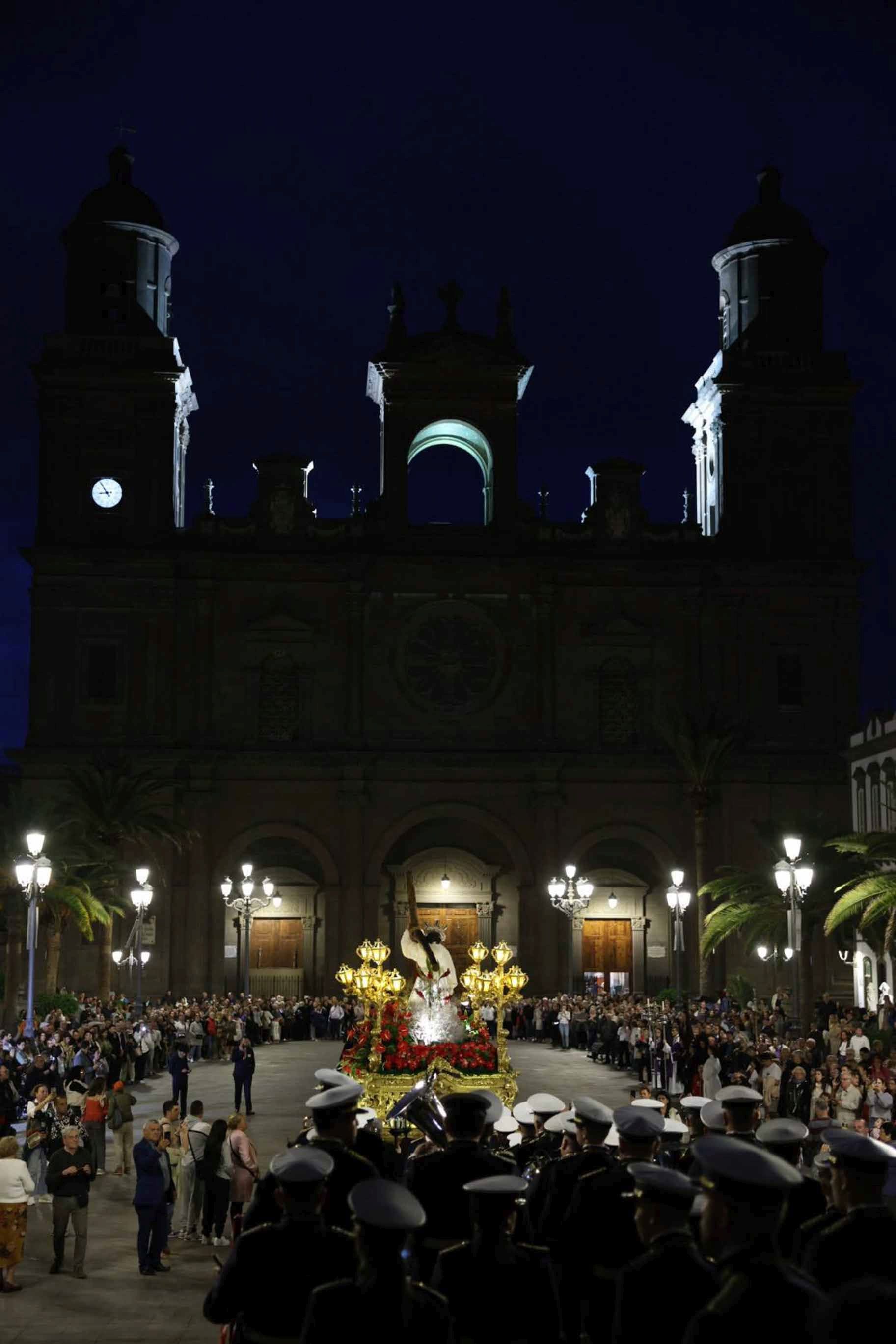 Procesión del Santo Encuentro en Santa Ana
