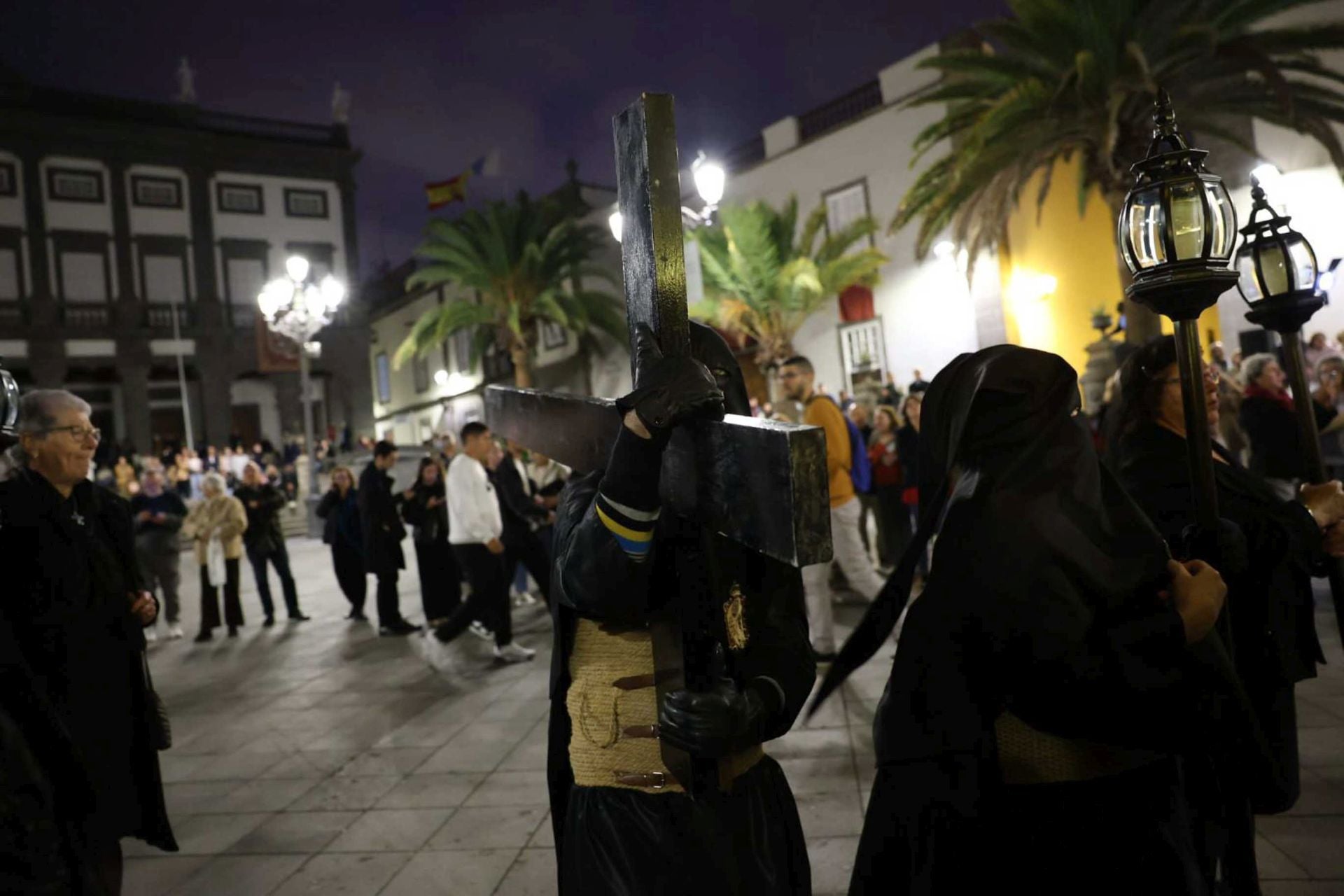 Procesión del Santo Encuentro en Santa Ana