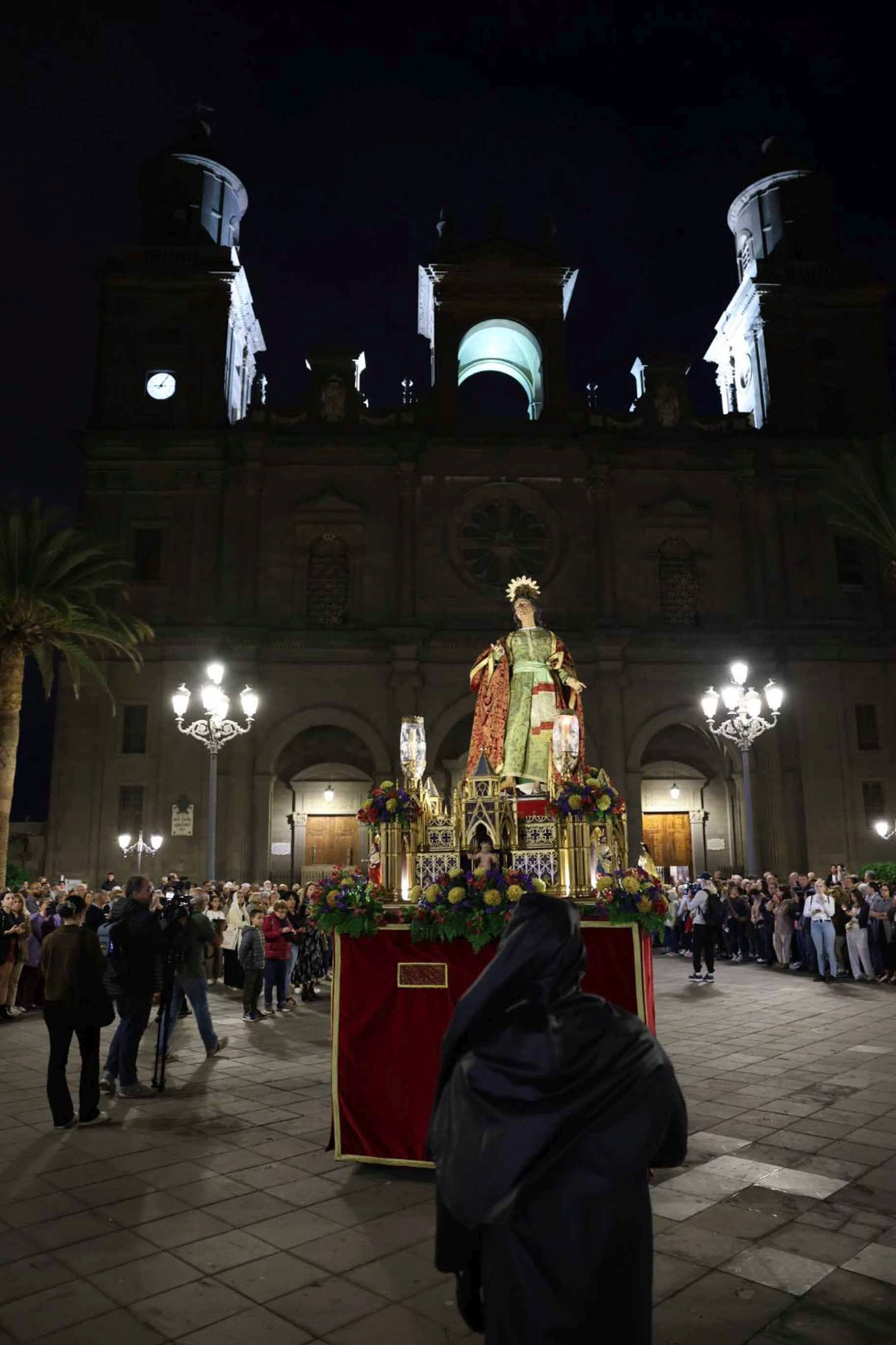 Procesión del Santo Encuentro en Santa Ana