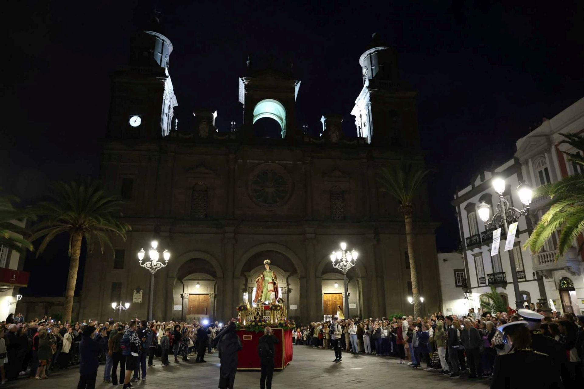 Procesión del Santo Encuentro en Santa Ana
