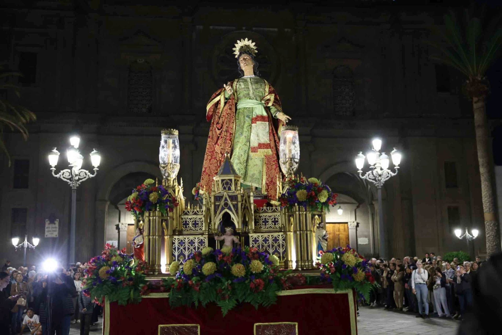 Procesión del Santo Encuentro en Santa Ana