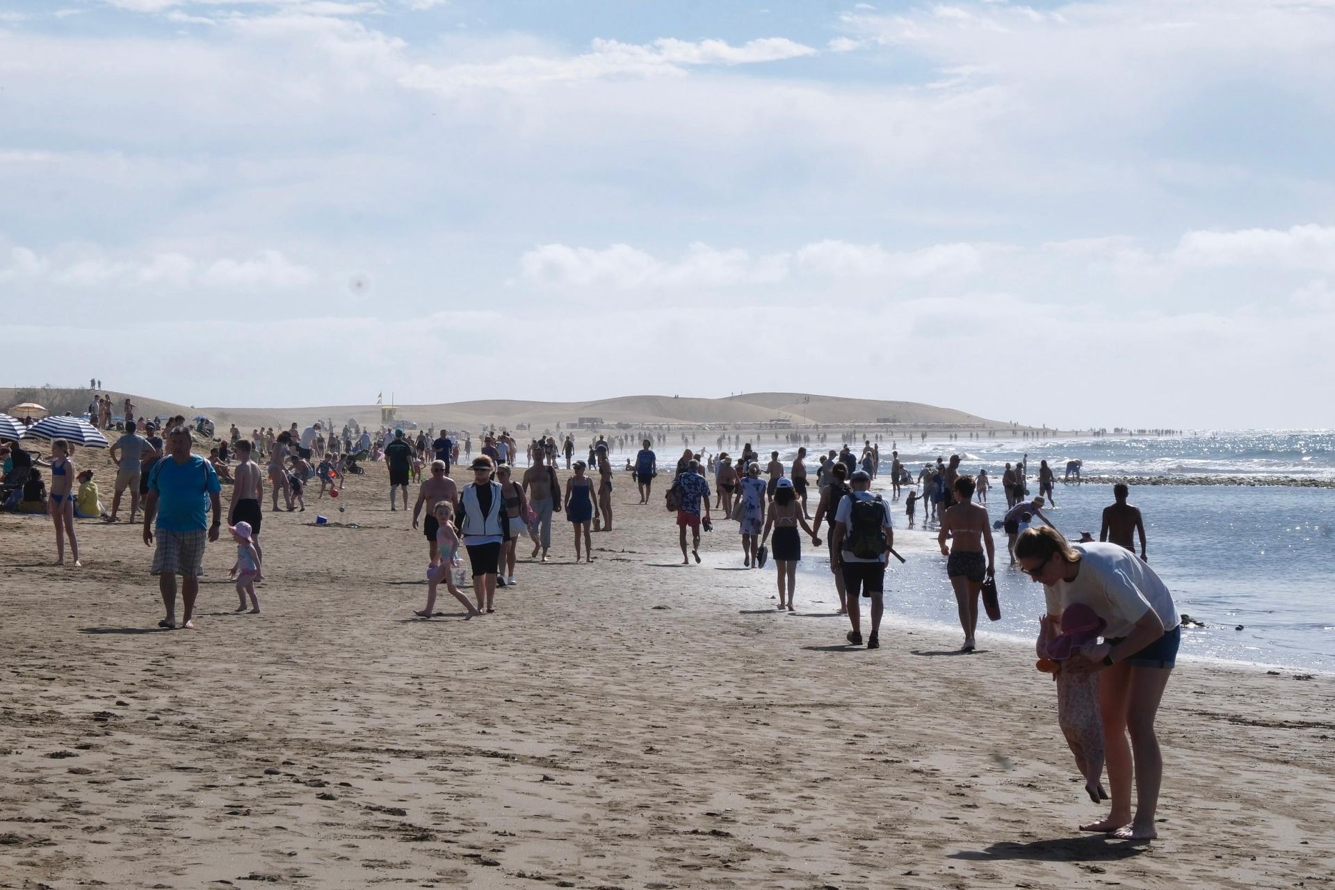Semana Santa de buen tiempo en el sur de Gran Canaria, en imágenes