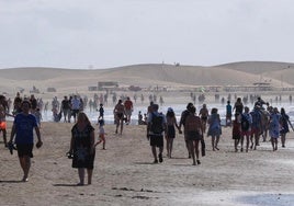 Semana Santa de buen tiempo en el sur de Gran Canaria, en imágenes