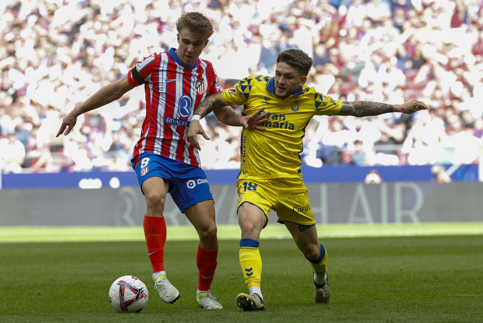 Pablo Barrios y Viti, en el Metropolitano.