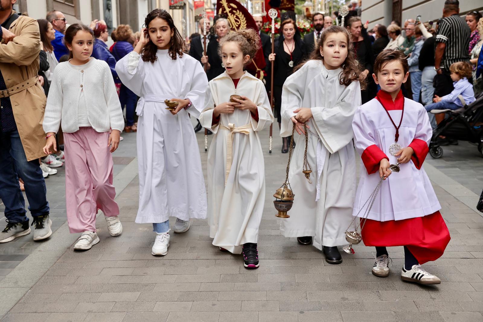 Procesión Magna Interparroquial en Las Palmas de Gran Canaria
